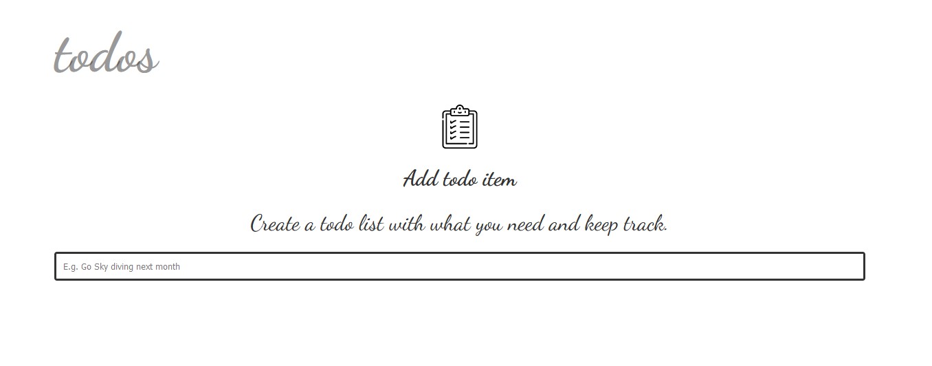 todos example1